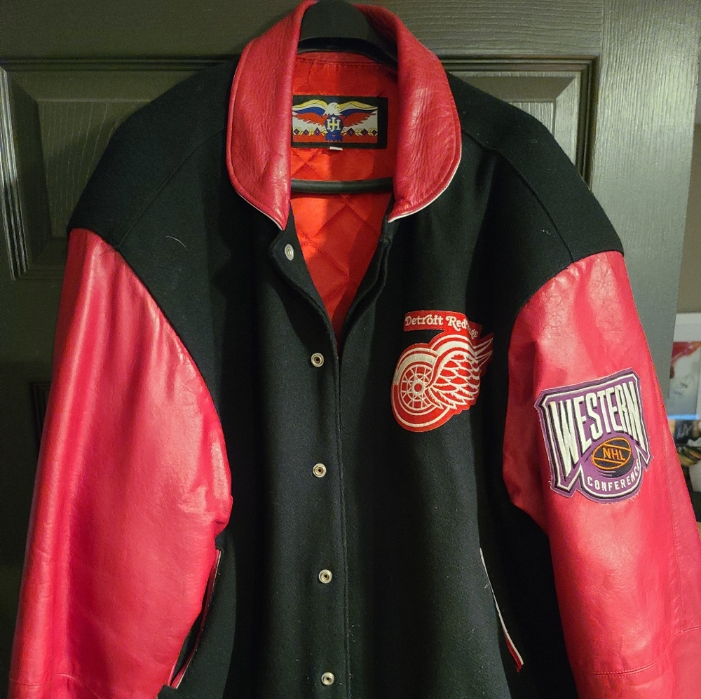 Detroit Red Wings Varsity Jacket